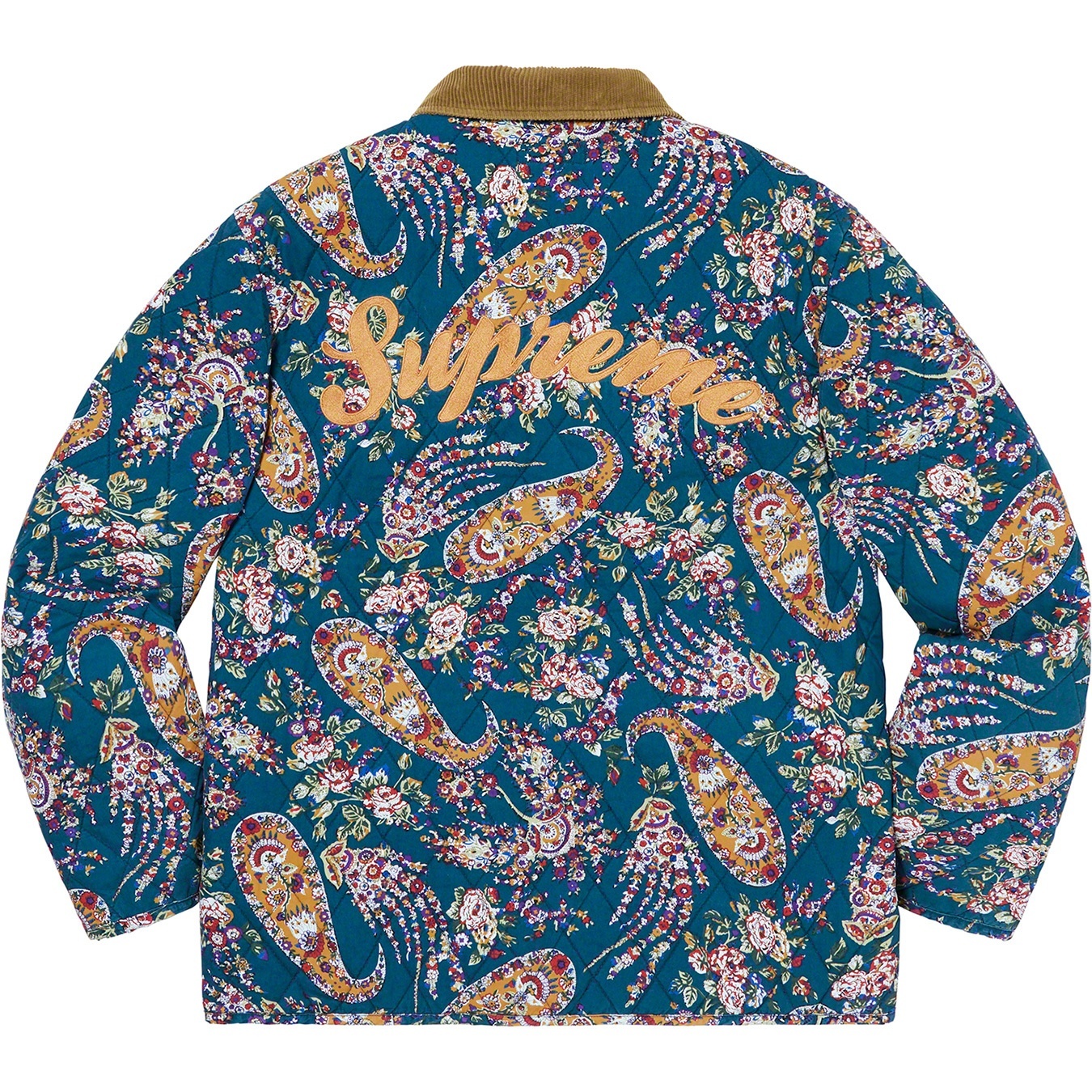 Quilted Paisley Jacket view 8